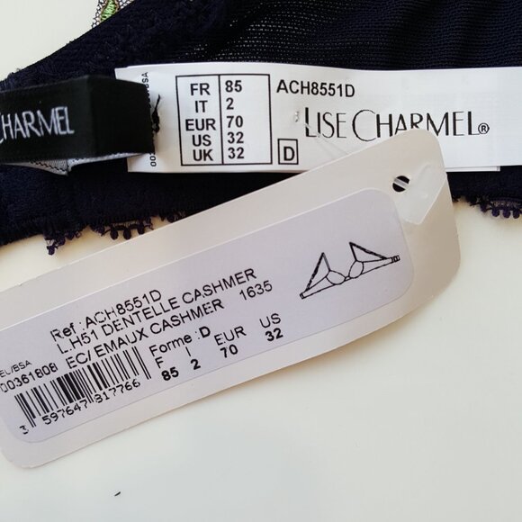 LISE CHARMEL ! Dentelle Cashmer Full Cup Bra - Picture 6 of 10